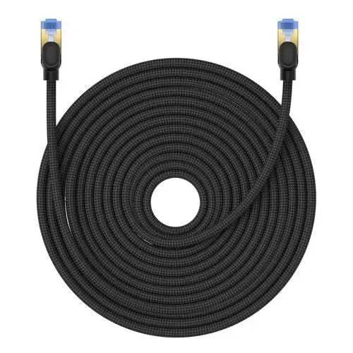 Braided network cable cat.7 Baseus Ethernet RJ45 10Gbps 25m (black) - Network<<<Основна<<<DunaXML&&&Network