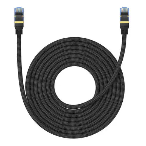 Braided network cable cat.7 Baseus Ethernet RJ45 10Gbps 8m (black) - Network cables<<<Cables<<<IT