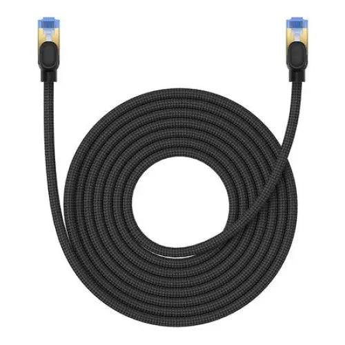 Braided network cable cat.7 Baseus Ethernet RJ45 10Gbps 8m (black) - Network cables<<<Cables<<<IT