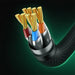 Braided network cable cat.8 Baseus Ethernet RJ45 40Gbps 15m (black) - Kable sieciowe<<<HurtelXML&&&Network