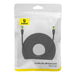 Braided network cable cat.8 Baseus Ethernet RJ45 40Gbps 15m (black) - Kable sieciowe<<<HurtelXML&&&Network