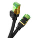 Braided network cable cat.8 Baseus Ethernet RJ45 40Gbps 15m (black) - Kable sieciowe<<<HurtelXML&&&Network