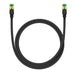 Braided network cable cat.8 Baseus Ethernet RJ45 40Gbps 1m (black) - Network cables<<<HurtelXML&&&Network