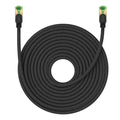 Braided network cable cat.8 Baseus Ethernet RJ45 40Gbps 20m (black) - Network cables<<<Cables<<<IT