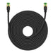 Braided network cable cat.8 Baseus Ethernet RJ45 40Gbps 20m (black) - Network cables<<<Cables<<<IT