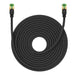 Braided network cable cat.8 Baseus Ethernet RJ45 40Gbps 20m (black) - Network cables<<<Cables<<<IT