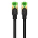 Braided network cable cat.8 Baseus Ethernet RJ45 40Gbps 5m (black) - Network cables<<<HurtelXML&&&Network