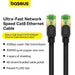 Braided network cable cat.8 Baseus Ethernet RJ45 40Gbps 5m (black) - Network cables<<<HurtelXML&&&Network