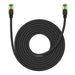 Braided network cable cat.8 Baseus Ethernet RJ45 40Gbps 8m (black) - Network cables<<<Cables<<<IT