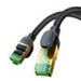 Braided network cable cat.8 Baseus Ethernet RJ45 40Gbps 8m (black) - Network cables<<<Cables<<<IT