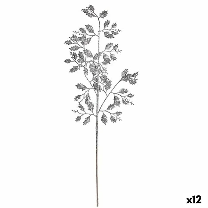 Branch Krist+ Silver Metal Plastic Glitter 41 x 75 x 2,5 cm (12 Units) - Декорация и Осветление<<<Дом
