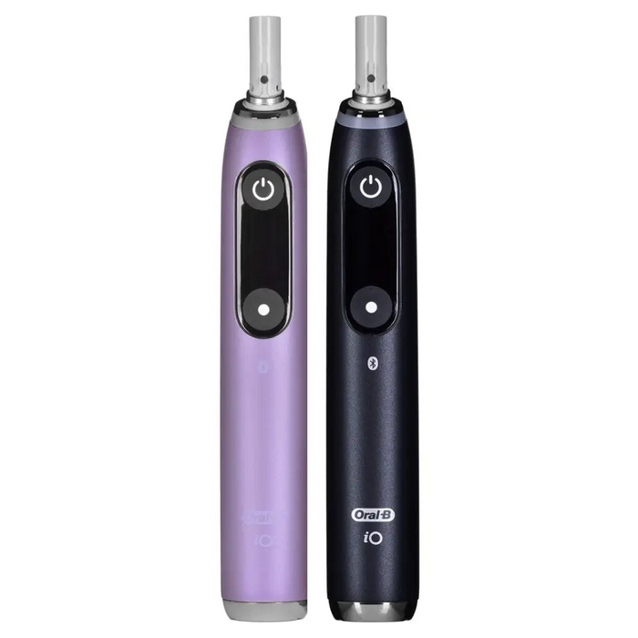 BRAUN ORAL-B ELECTRIC TOOTHBRUSH IO 9N SET DUO BLACK ONYX & ROSE QUARTZ - Tooth brushesAGD-SDZ<<<Home Appliance