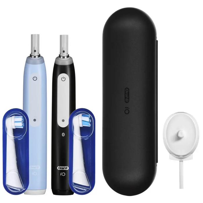 Braun Oral-B iO 3 electric toothbrush set DUO BLACK & BLUE - Tooth brushesAGD-SDZ<<<Home Appliance
