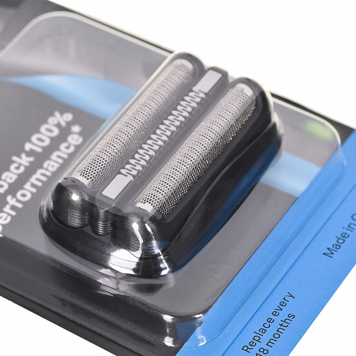 BRAUN Series replacement blades, black
