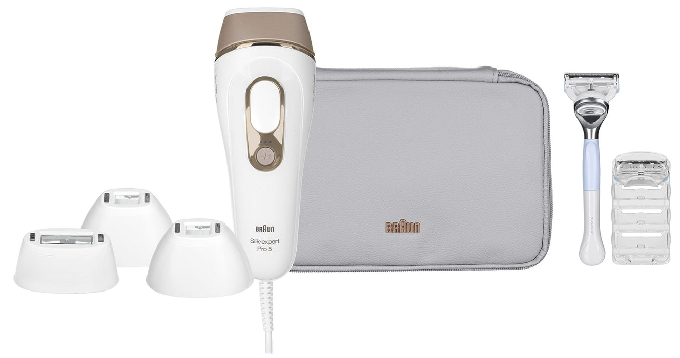 Braun Silk-expert Pro PL5356 Intense pulsed light (IPL) Gold, White