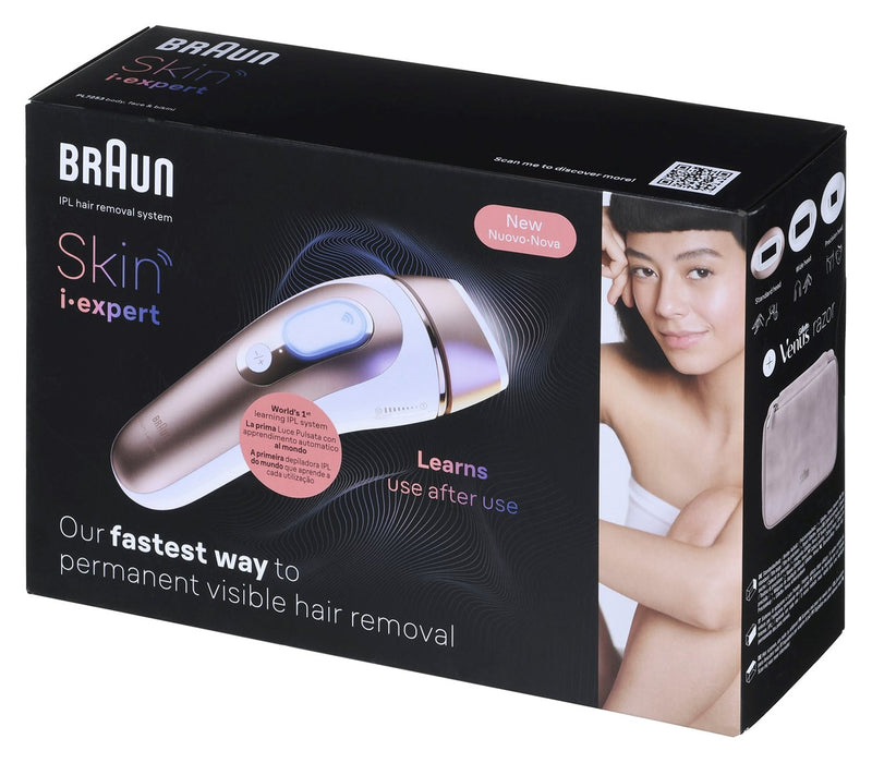Braun Silk-Expert Pro IPL PL7253 Intense pulsed light (IPL) Rose gold, White