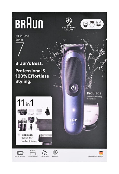 Braun All-in-One Series 7 AIO7540 Hair Clipper Lithium-ion (Li-Ion)