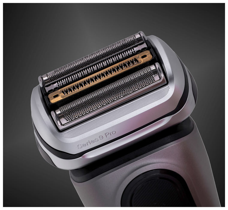 Braun Series 9 Pro+ 9565cc Electric shaver Silver, Black