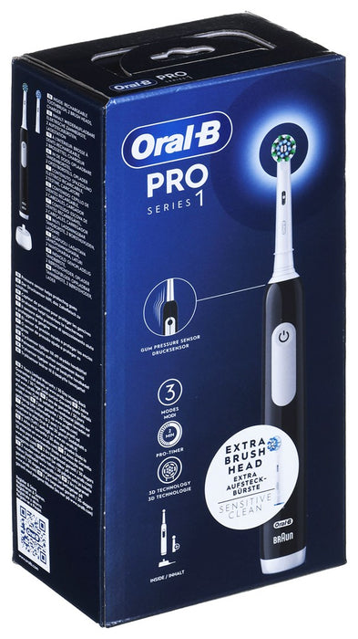Oral-B Pro Series 1 Adult Oscillating toothbrush Black, White