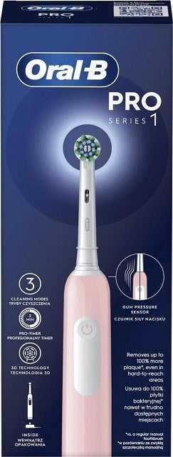 Oral-B PRO1 Pink electric toothbrush