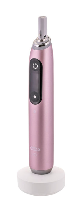 Braun  iO Series 9 Rose Quartz electric toothbrush