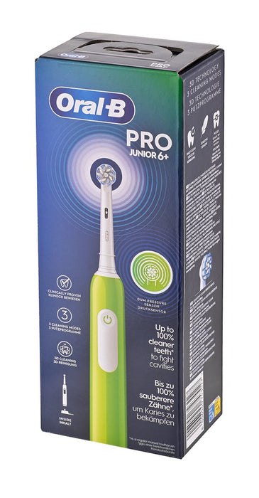 Oral-B Junior 8006540743027 electric toothbrush Child Rotating toothbrush Green