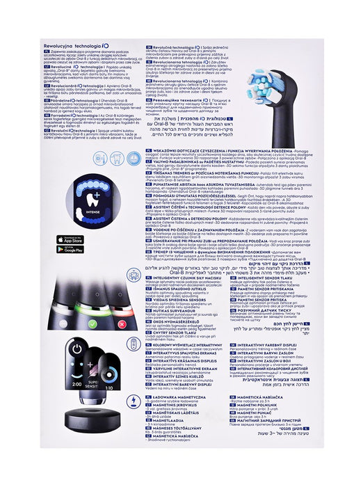 Oral-B iO9 Limited Edition Electric toothbrush Black