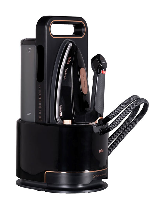 Braun CareStyle 9 IS 9090 BK 2700 W 2 L EloxalPlus soleplate Black, Copper