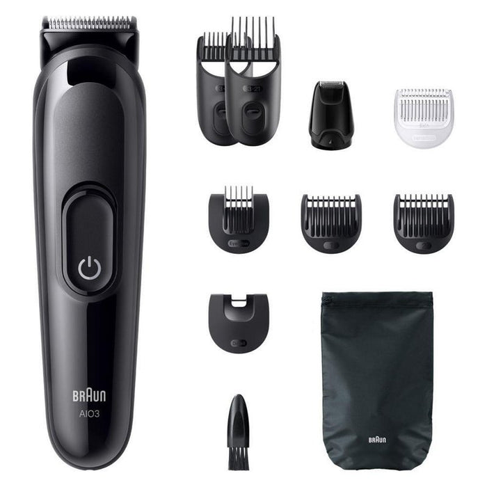 Braun AIO3560 face/hair/body trimmer