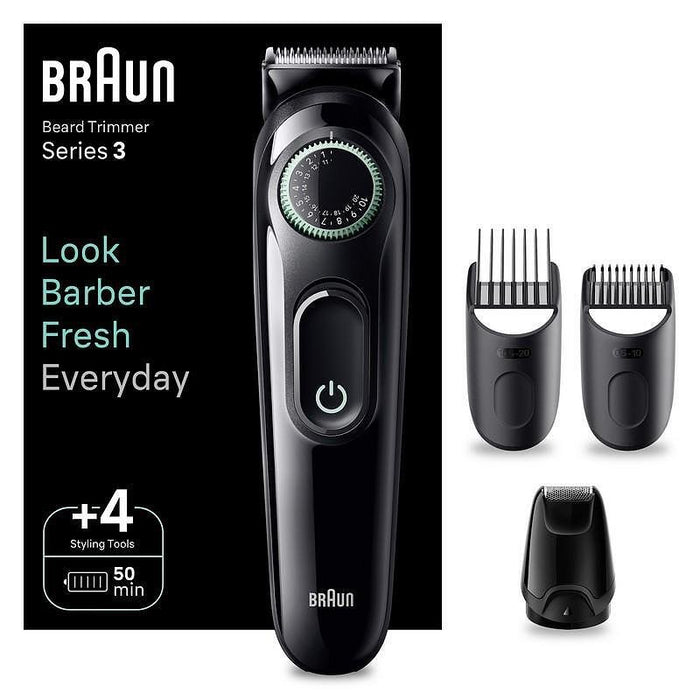 Braun BT3421 beard and face trimmer***