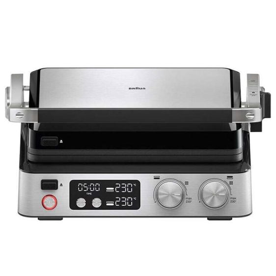 Grill BRAUN MultiGrill 7 CG 7040, 2000 W, Black/Stainless steel