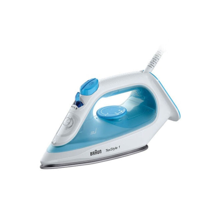 Steam-Dry Travel Iron Braun TexStyle 1 White 2000 W
