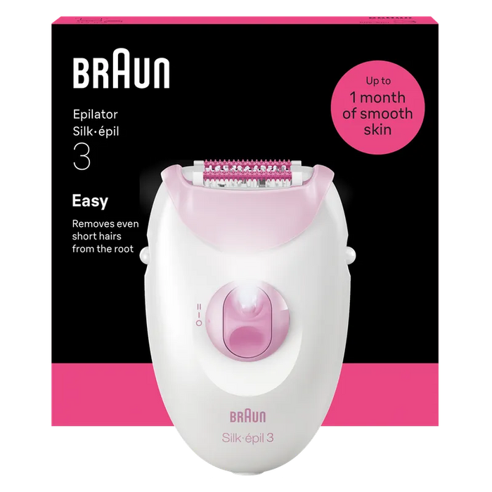 Epilator Braun SE 3-000 Pink