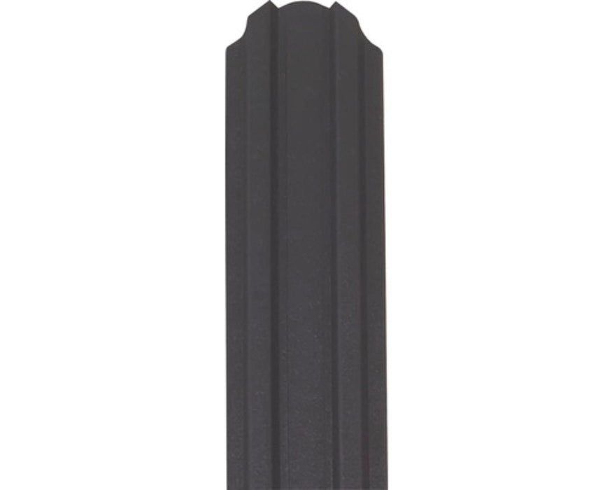 METAL FENCE LAMELL GRAY MAT 150X9CM