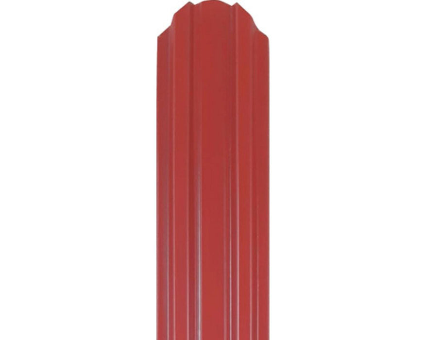 METAL FENCE LAMELL RED GLOSS 175X9