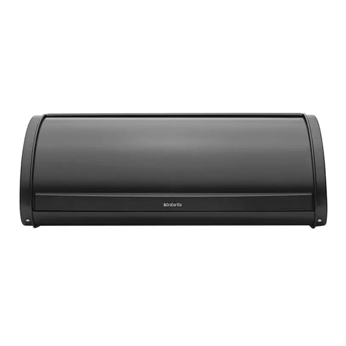 BREAD BOX ROLL TOP CONFIDENT BLACK BRABANTIA - Кутии за храна и купи<<<Домашни потреби<<<Кухня<<<Praktiker