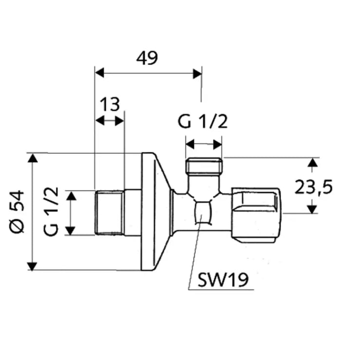 BREATH VALVE BKR SCHELL 1/2 x 1/2 - Сферични и спирателни кранове<<<Вик<<<Баня<<<Praktiker&&&Сферични и спирателни