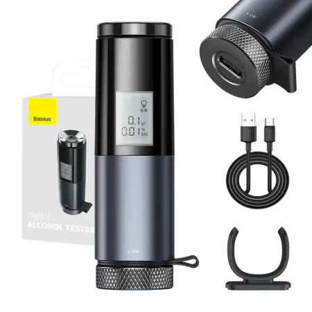 Breathless Electronic Breathalyzer with LCD Baseus (Black) - Other<<<Car accessories<<<InnproXML&&&Other car
