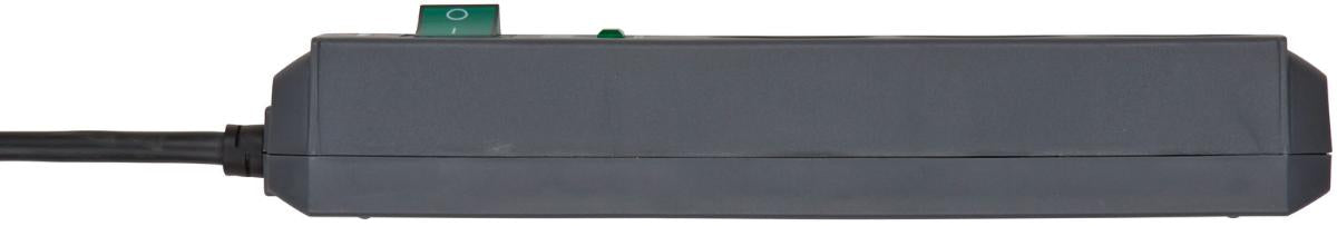 Extension cord Brennenstuhl Eco black 3x2P+E 1.5m with protection 1158810315