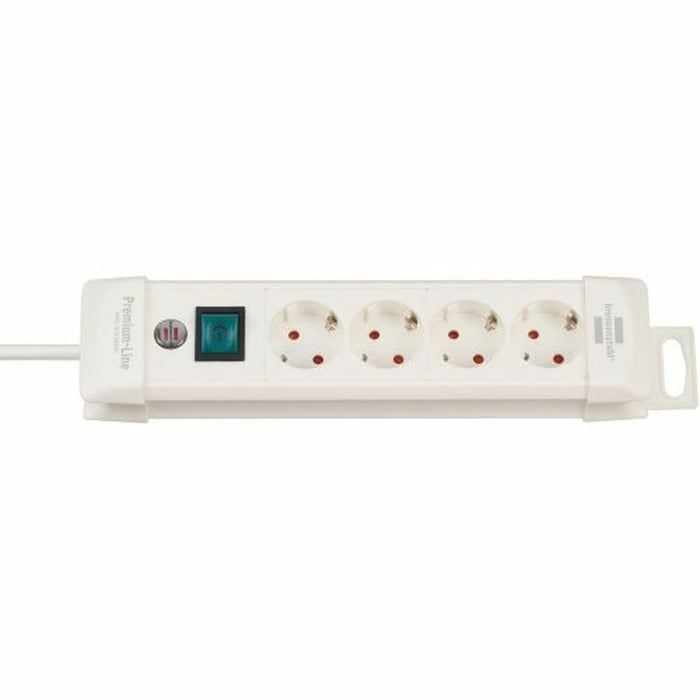 4-socket plugboard with power switch Brennenstuhl Premium-Line 3600 W (1,8 m)