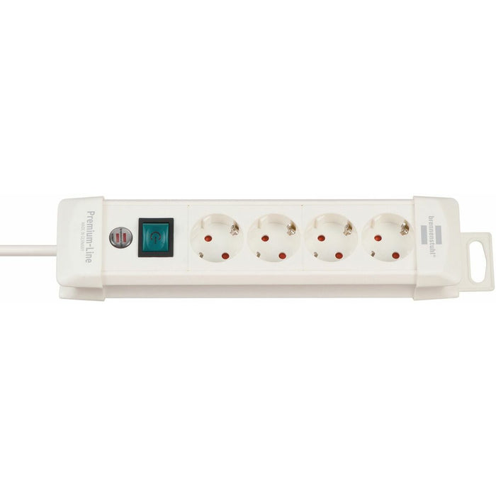 4-socket plugboard with power switch Brennenstuhl Premium-Line 3600 W (1,8 m)
