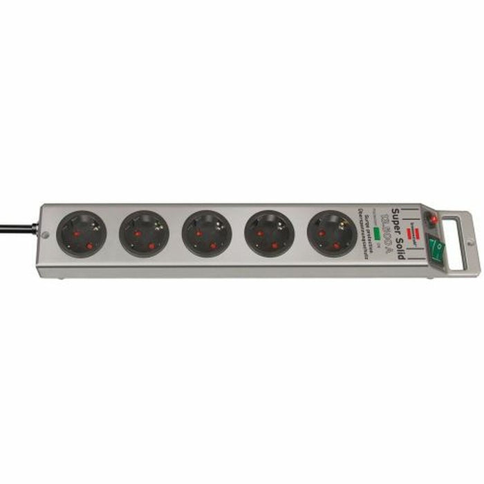 Power Socket - 5 sockets with Switch Brennenstuhl Super-Solid 3600 W (2,5 m)