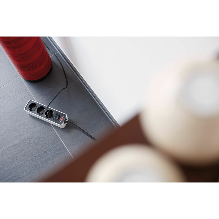 3-socket plugboard with power switch Brennenstuhl Ecolor 3600 W (1,5 m)