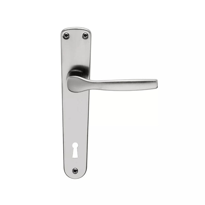 HANDLE INTERIOR GABRY 90MM SILVER