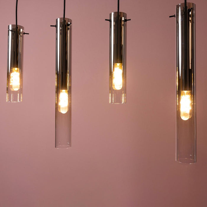 GLASINI CHANDELIER 5XE14 GLASS