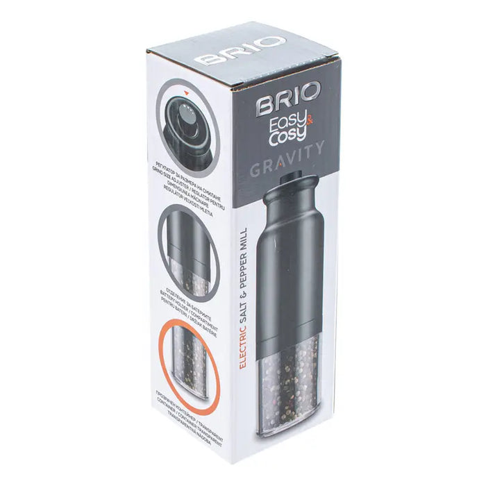 BRIO EASY COZY GRAVITY SALT AND PEPPER GRINDER - Съдове за готвене<<<Домашни потреби<<<Кухня<<<Praktiker