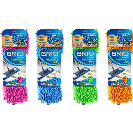BRIO MICROFIBER FRINGE MOP - Мопове метли четки<<<Домашни потреби<<<Кухня<<<Praktiker