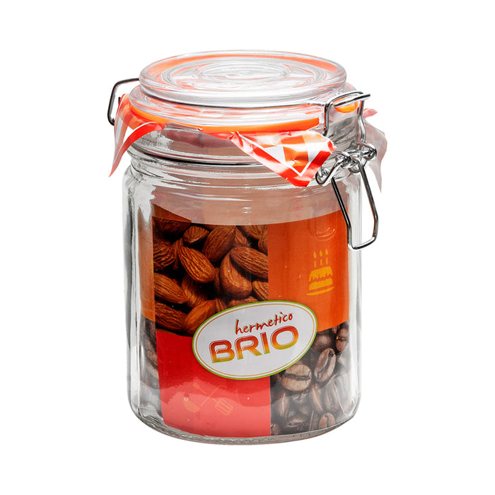 AIRTIGHT GLASS JAR 0.27 L BRIO
