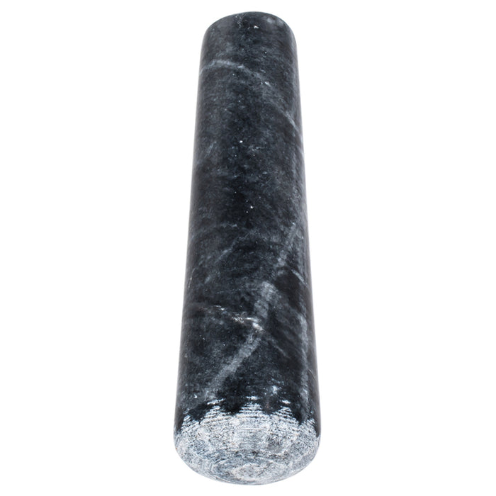 MORTAR MARBLE BLACK 12X6 CM BRIO