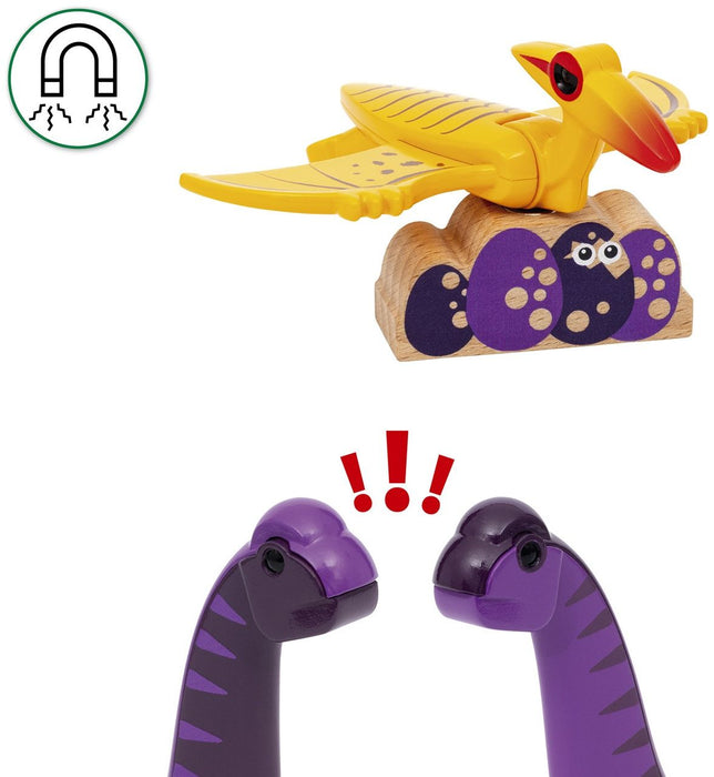 Train with Circuit Brio Aventure Dinosaure